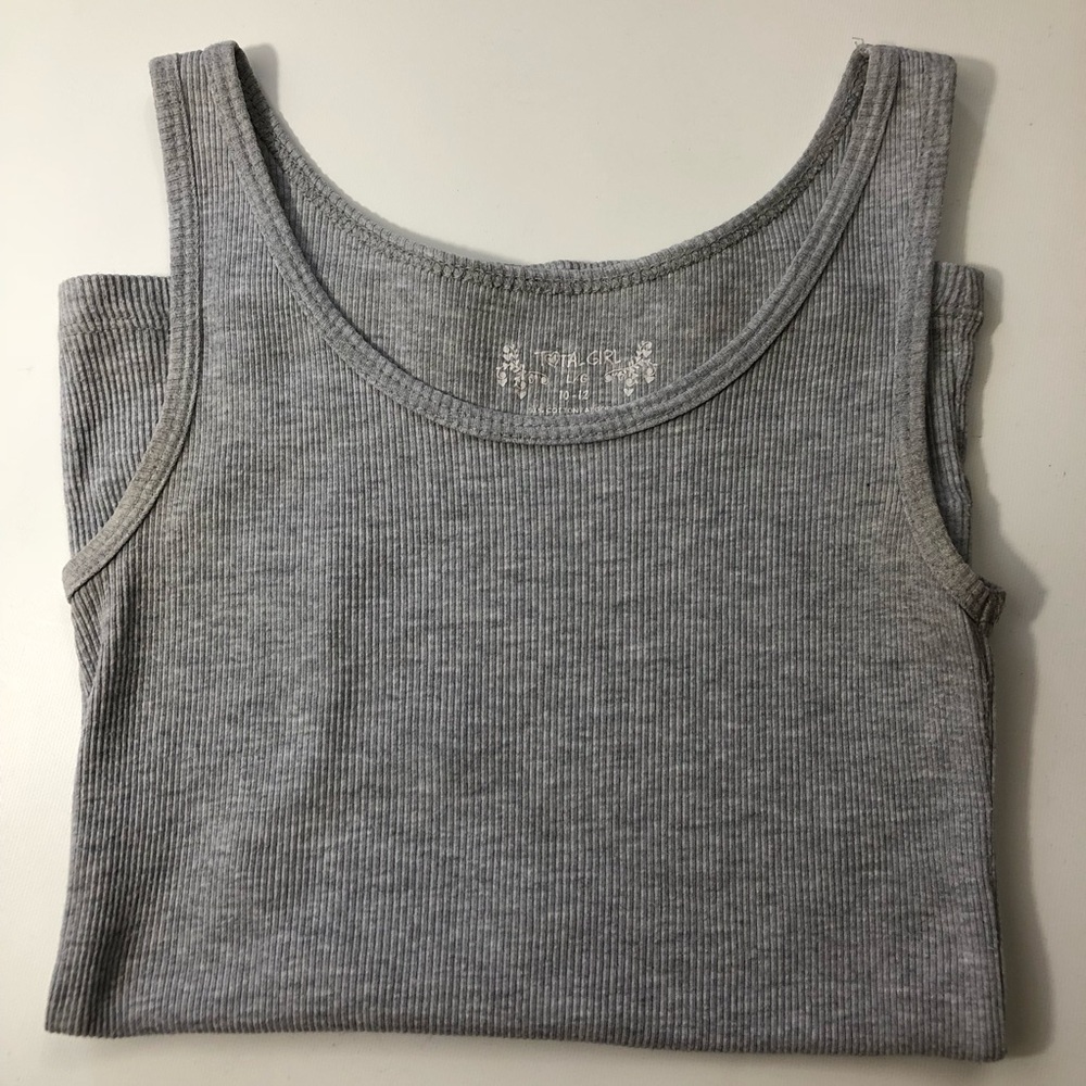 Total Girl Ribbed Tank Tops - Picture 2 of 8